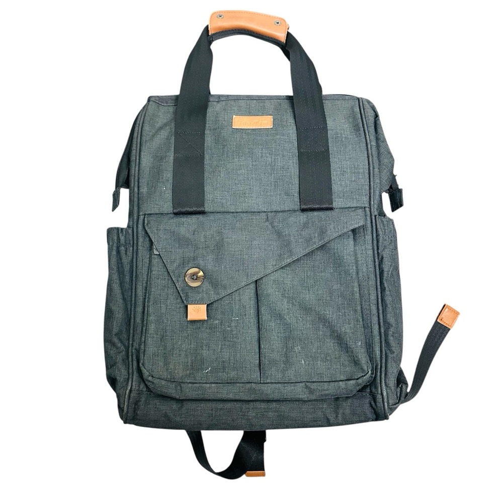 Hap Tim Stylish Gray and Tan Women's Baby  Diaper Bag